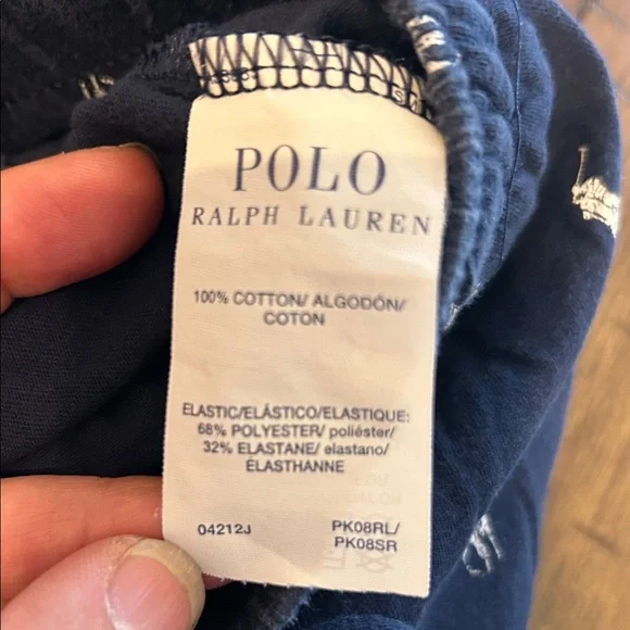 Polo Ralph Lauren Men’s Lounge Pants Set of 2 Navy & Gray Pony Logo Size M - Picture 6 of 10